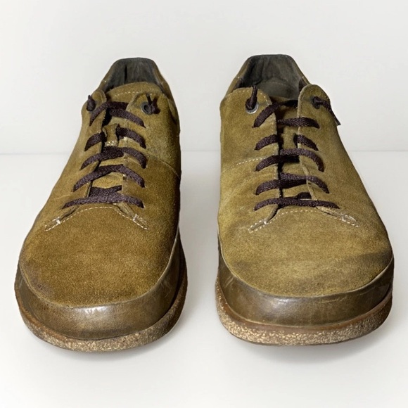 Birkenstock Honnef Low Brown Suede Cork Lace Up Casual Shoes Mens 42 US M9/W11 - Picture 2 of 7